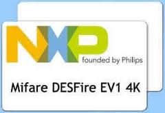 RFID MIFARE DESFire 4K D40 card